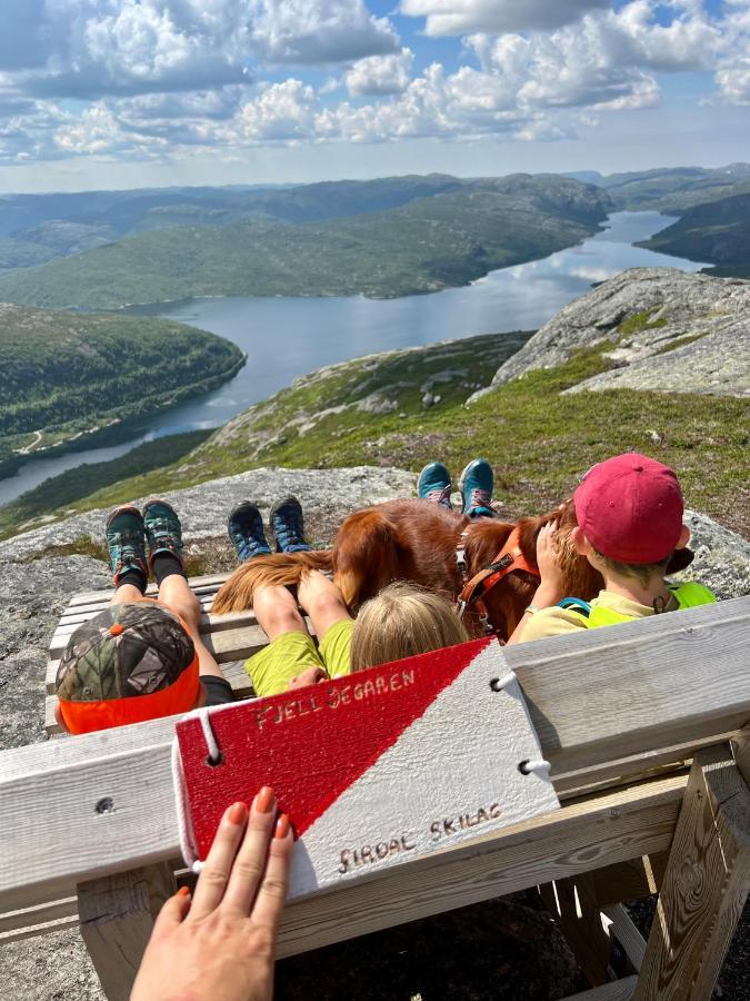 Flott Leilighet Pa Haugen I Sirdal Tjorhom Zewnętrze zdjęcie